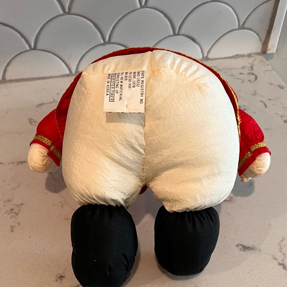 VTG JS International Christmas Teddy London Palace‎ Guard Plush Puffalump - Picture 4 of 4